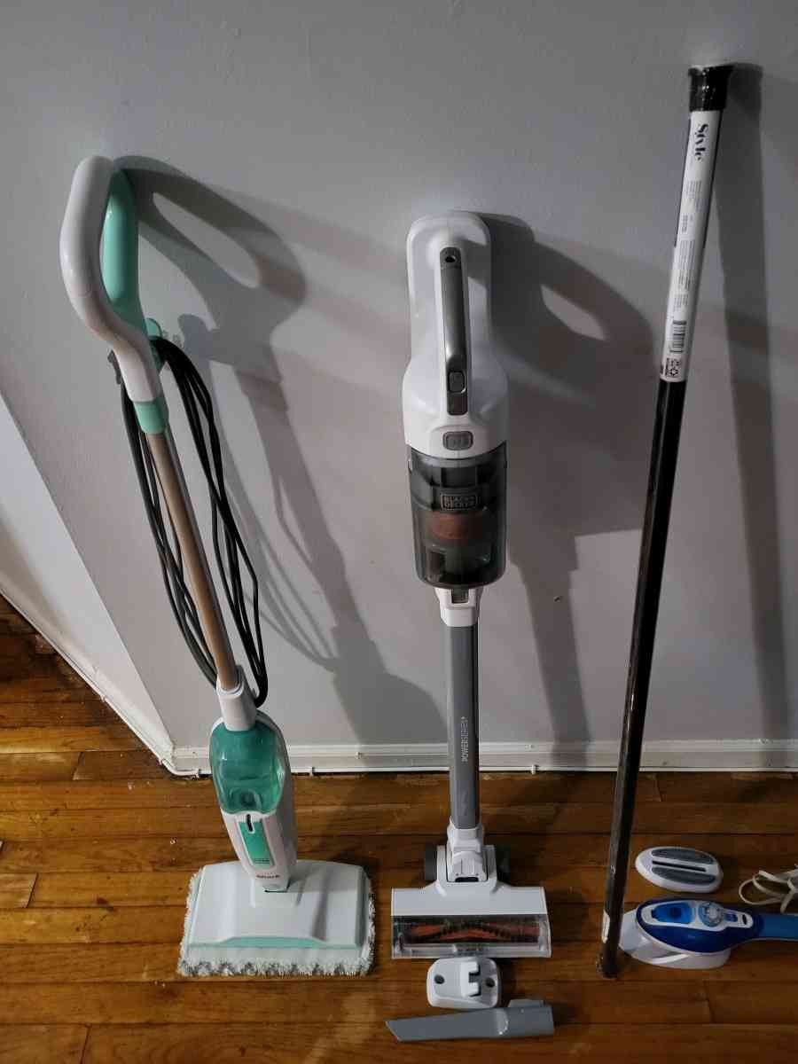 Cordless 2 in 1 Vac Shark Steam Mop  Various Items - Irvington, New Jersey - FleaMarketBay