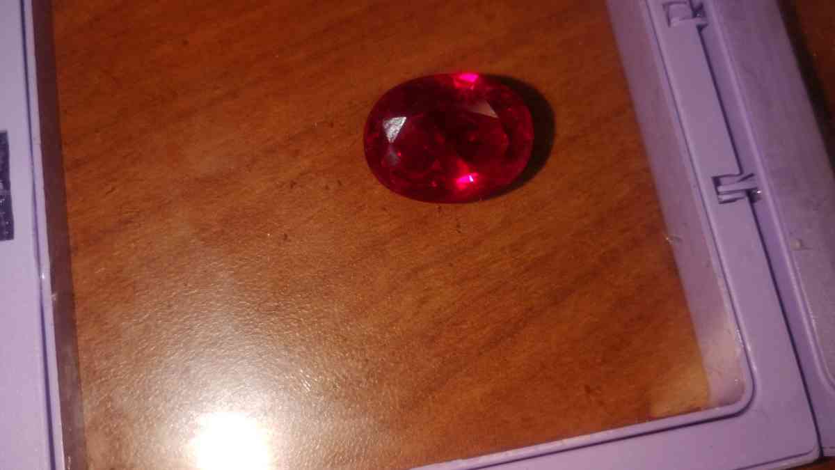 12 Carat Lab Grown Ruby