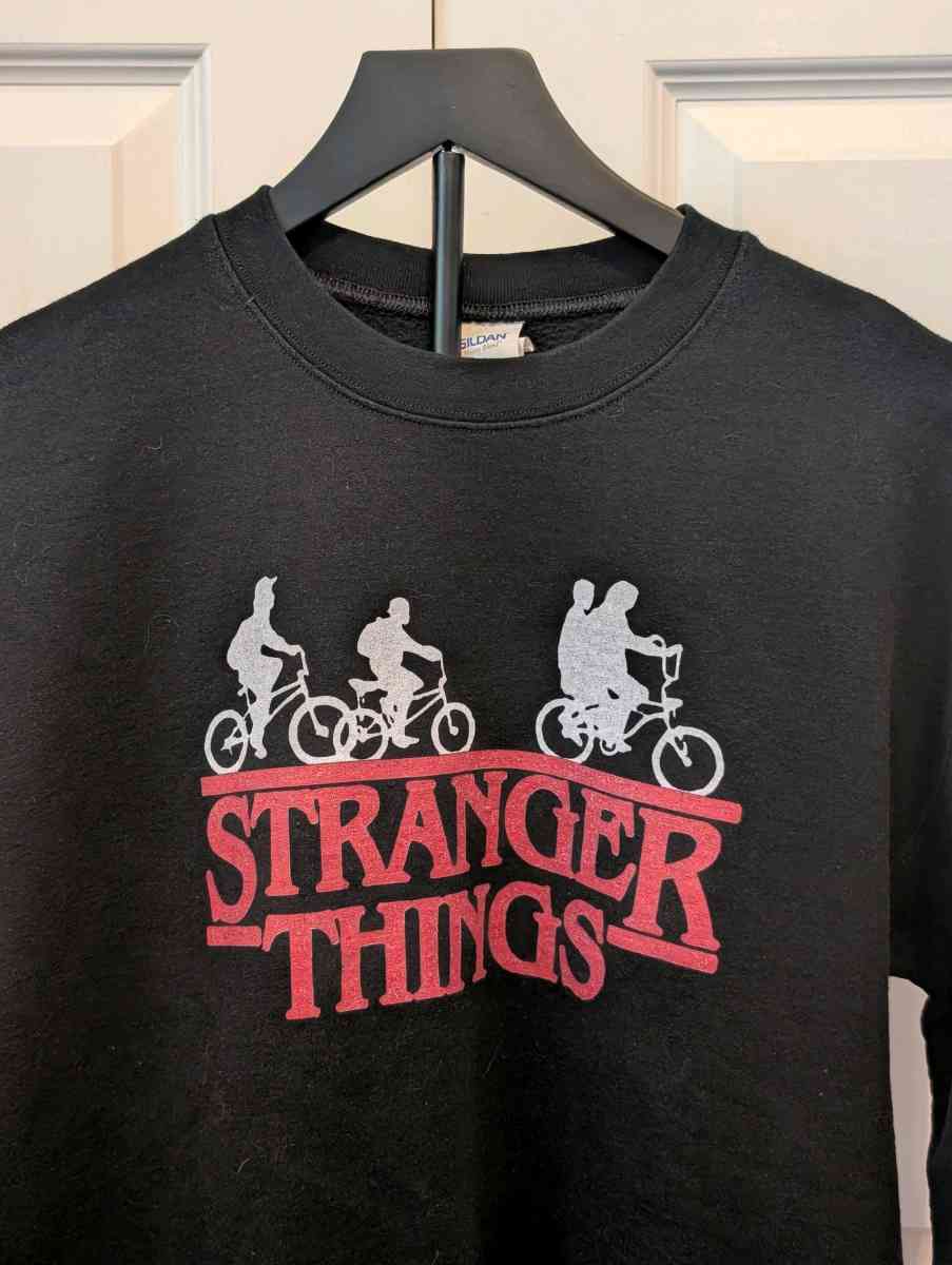 stranger things crew neck