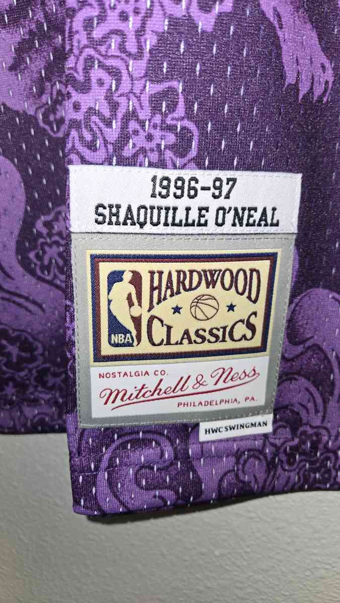 Mitchelle and Ness Shaquille ONeal Authentic