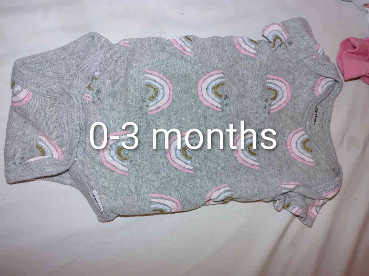 Geber infant girls onesies