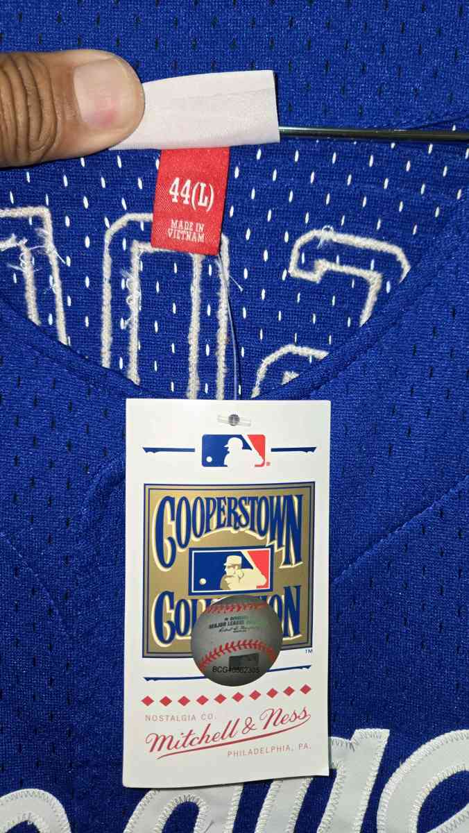Mens Tommy Lasorda Royal Los Angeles Dodgers 1995 Cooperstow