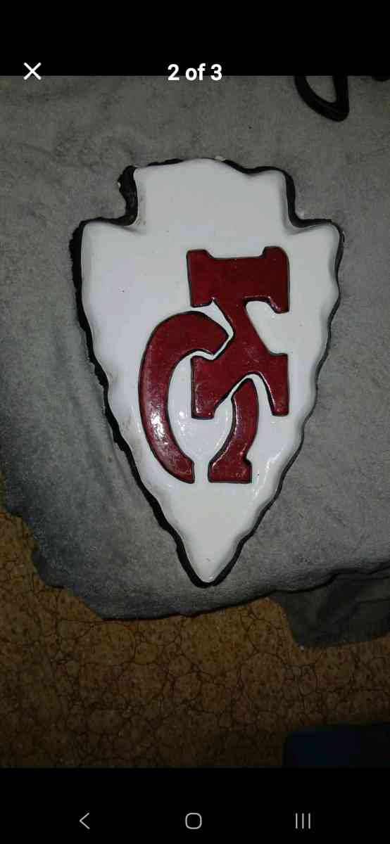 kc chiefs plaque