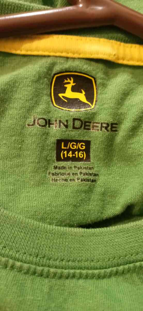 Youth Long Sleeve John Deere Tshirt