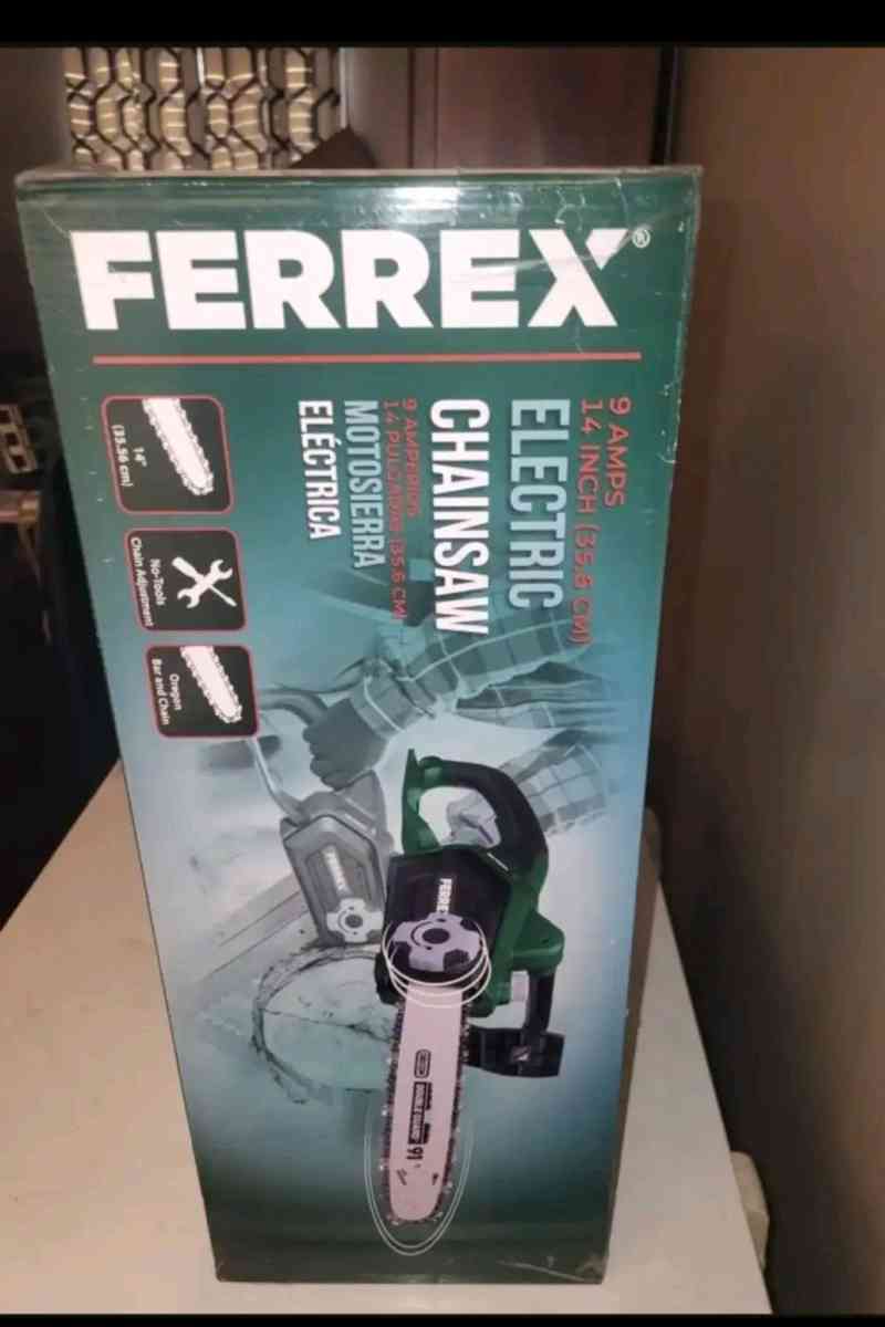 New Ferrex chainsaw - Acworth, Georgia - FleaMarketBay
