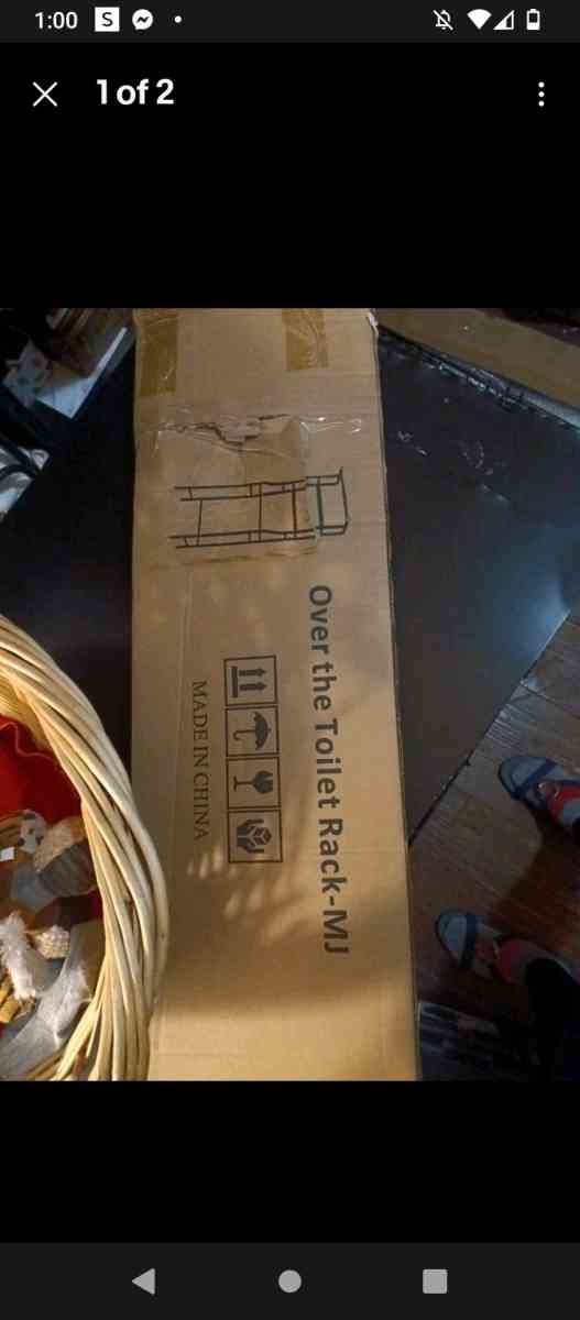 over the toilet 3 tier storage organizer