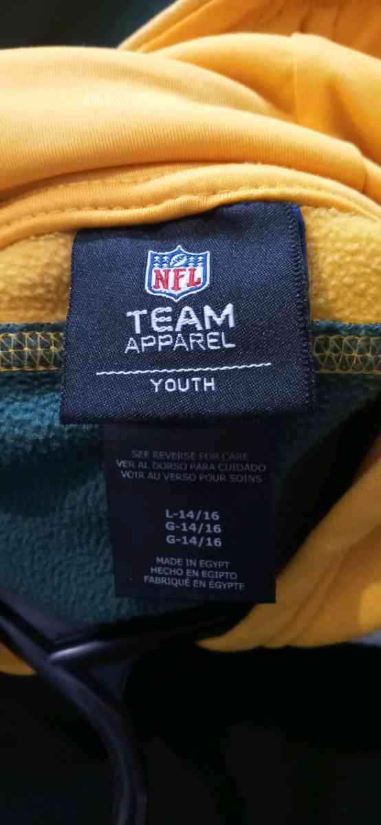 Youth Large Lightweight Green Bay Packers Hoodie