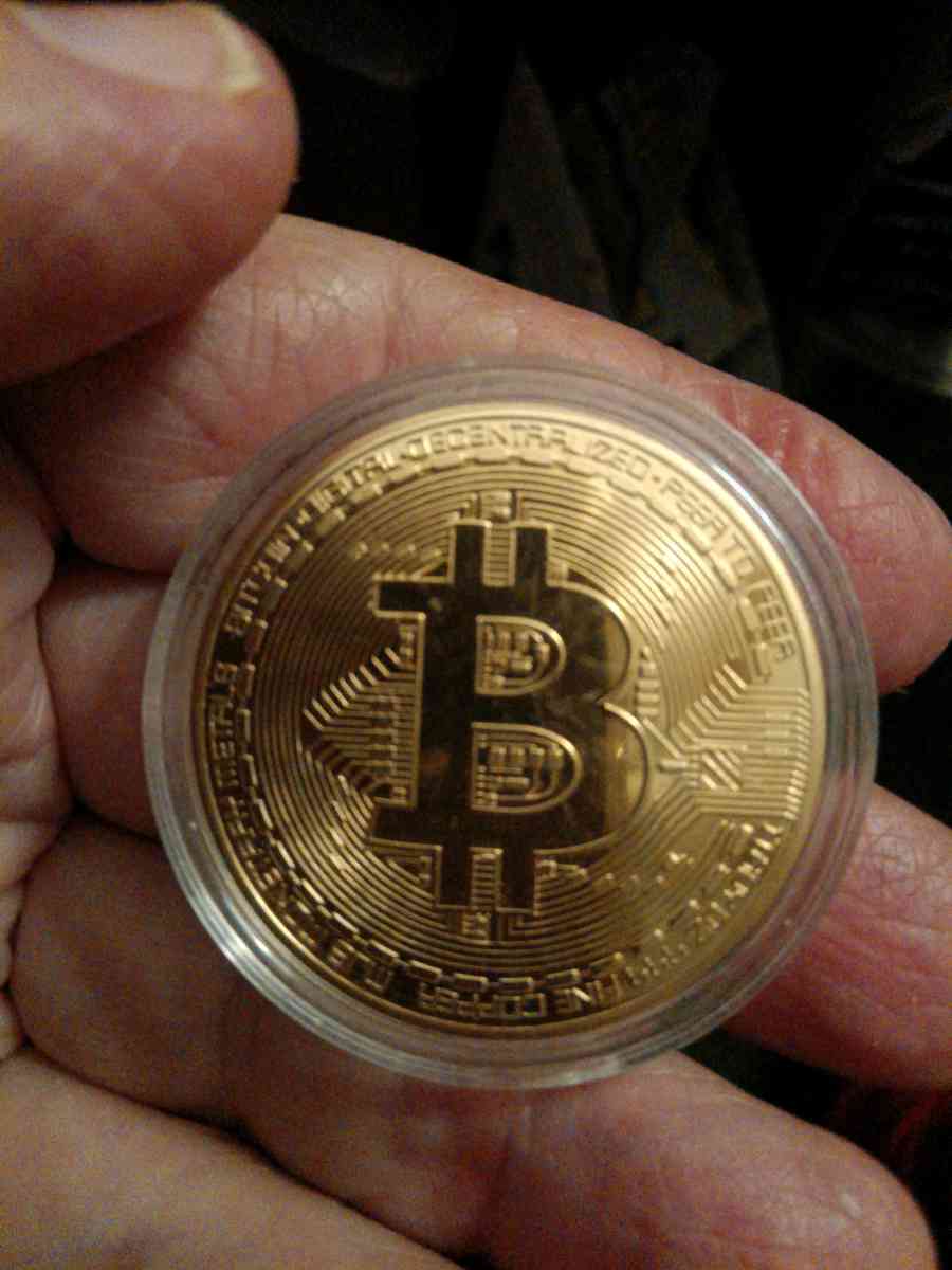 Golden tribute type Bitcoins set of three coins for sale - Lemoore, California - FleaMarketBay