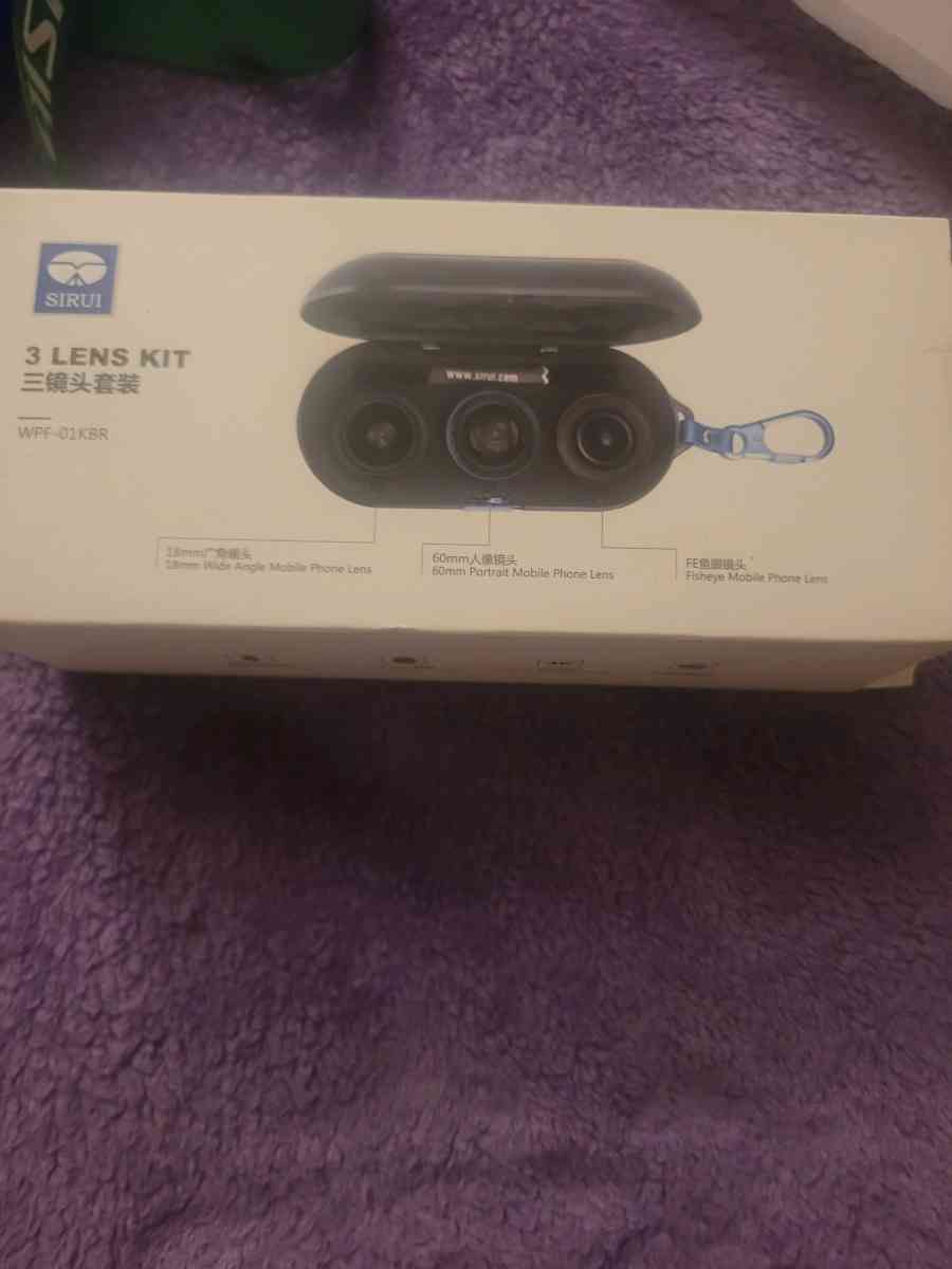 3 lens kit for mobile phones