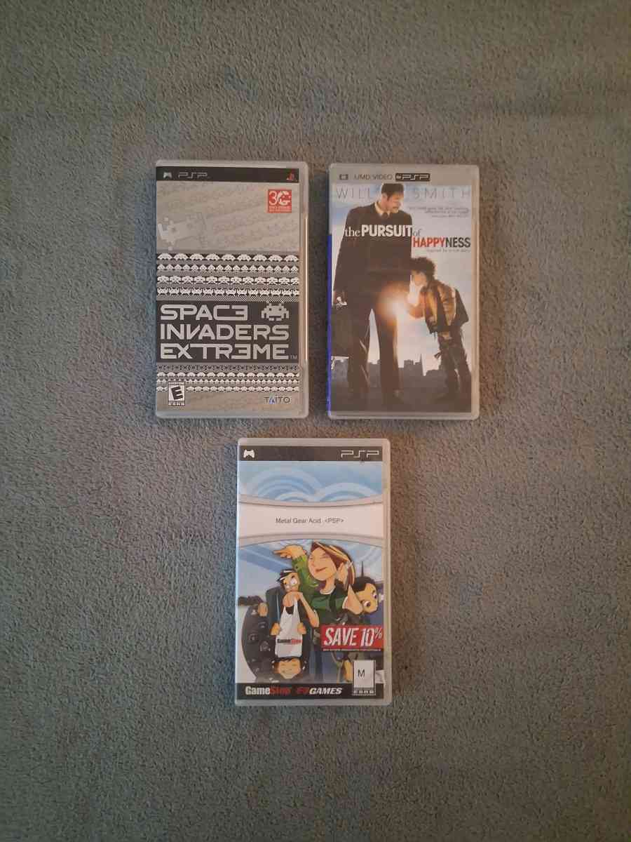 7 PSP Games and PSP UMD Videos for PlayStation Portable PSP