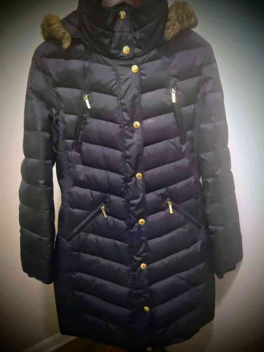MICHAEL KORS Medium Dark Blue Winter Coat