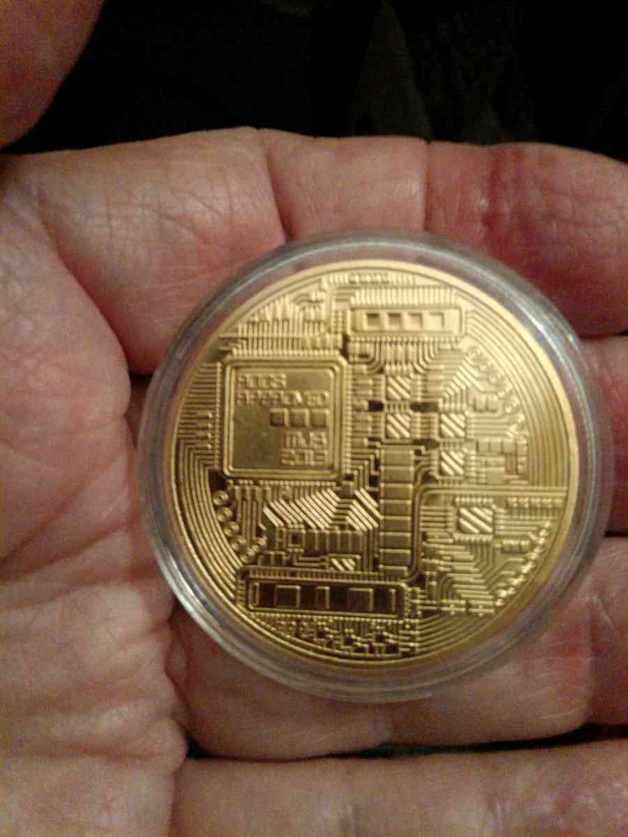 Golden tribute type Bitcoins set of three coins for sale - Lemoore, California - FleaMarketBay