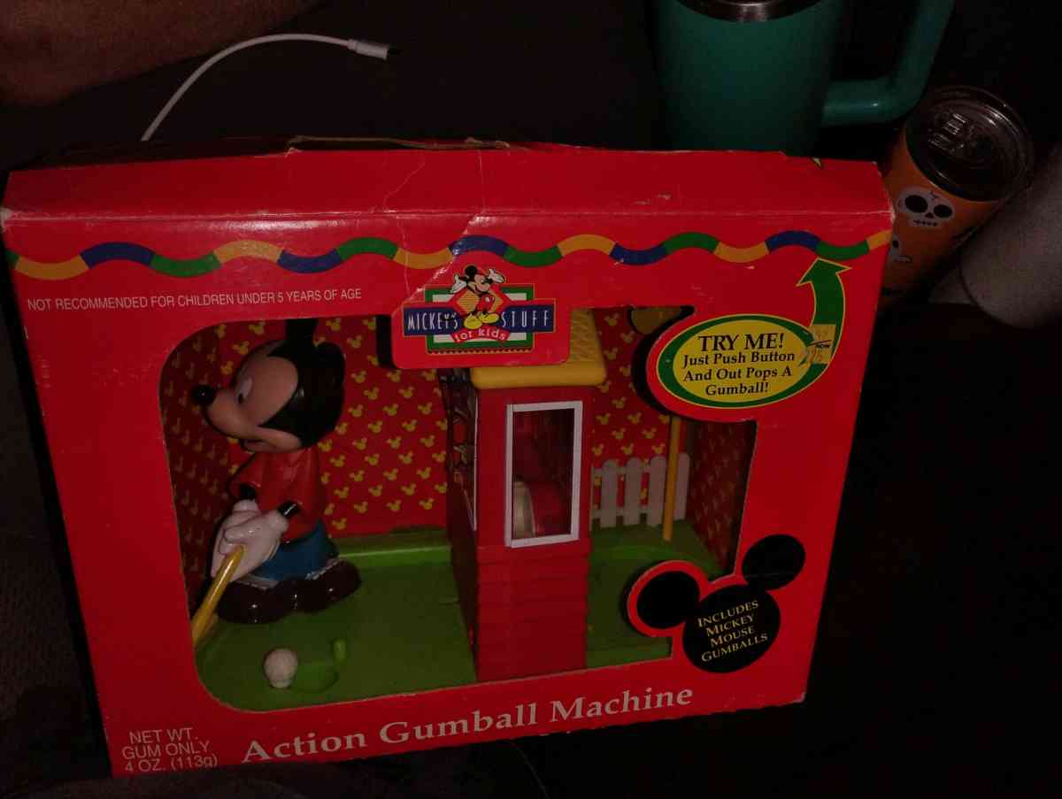 Mickey Mouse gum ball Machine