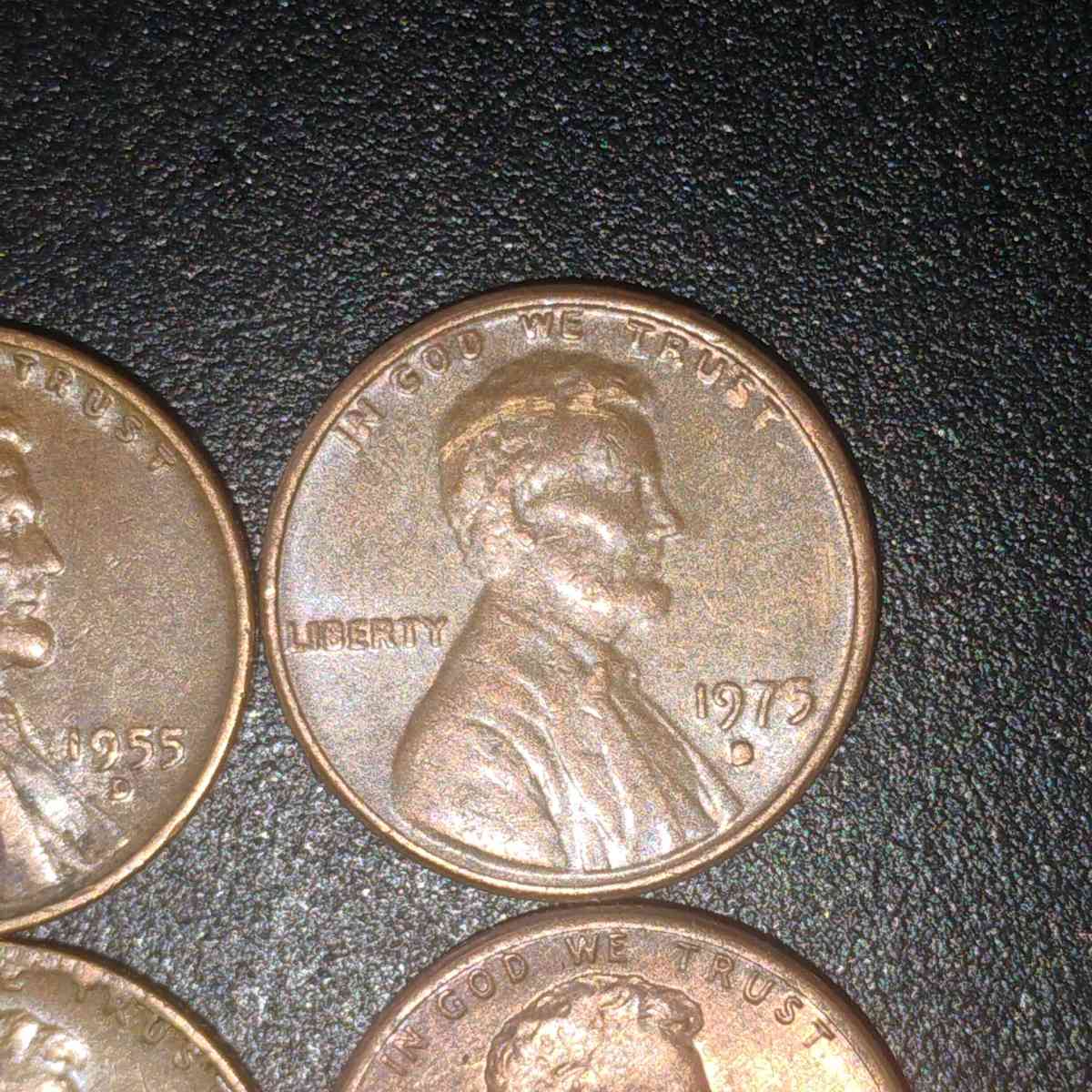 4 PENNY CENT 1955 65 75 1985