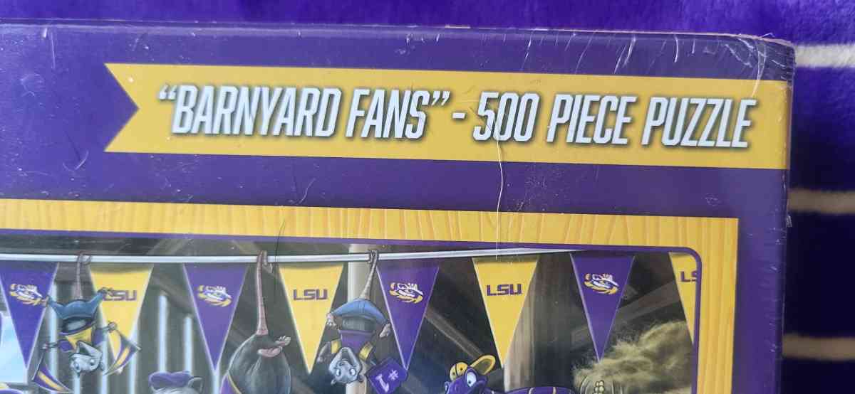 LSU puzzle Brand New in box