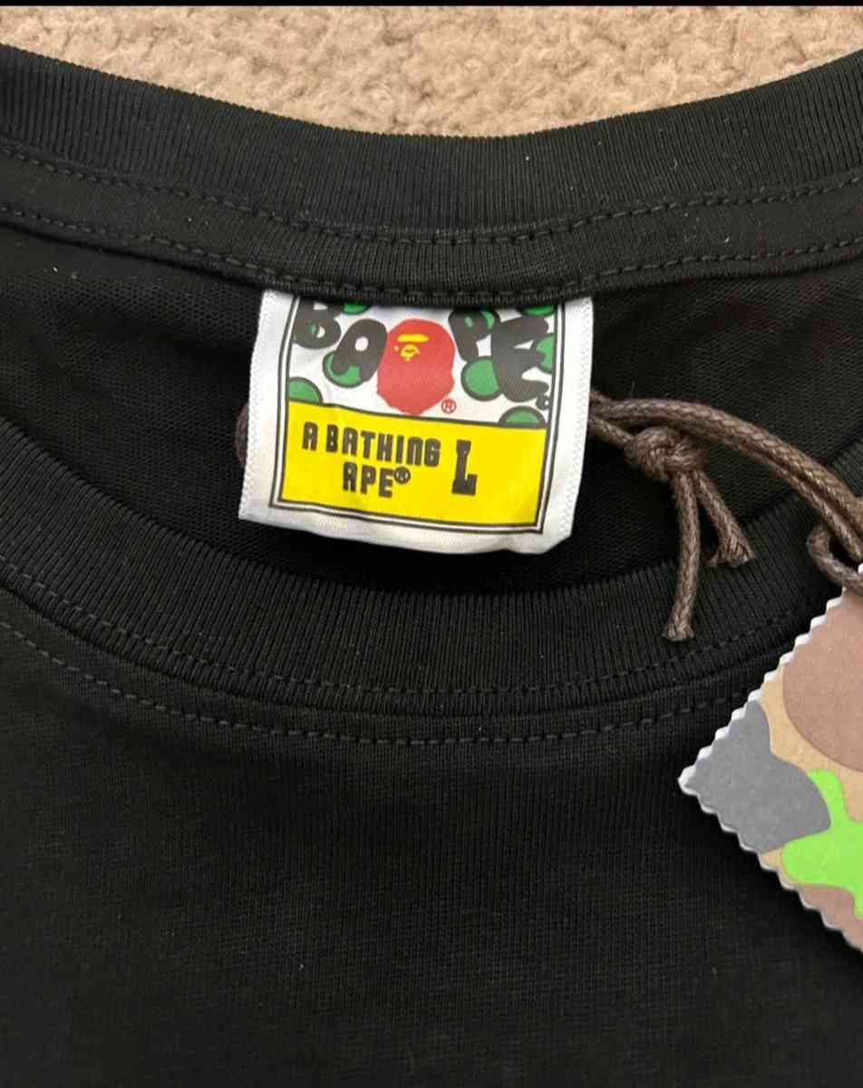 Bape Milo Black Chrome Hearts Tee  Sizes S M L XL