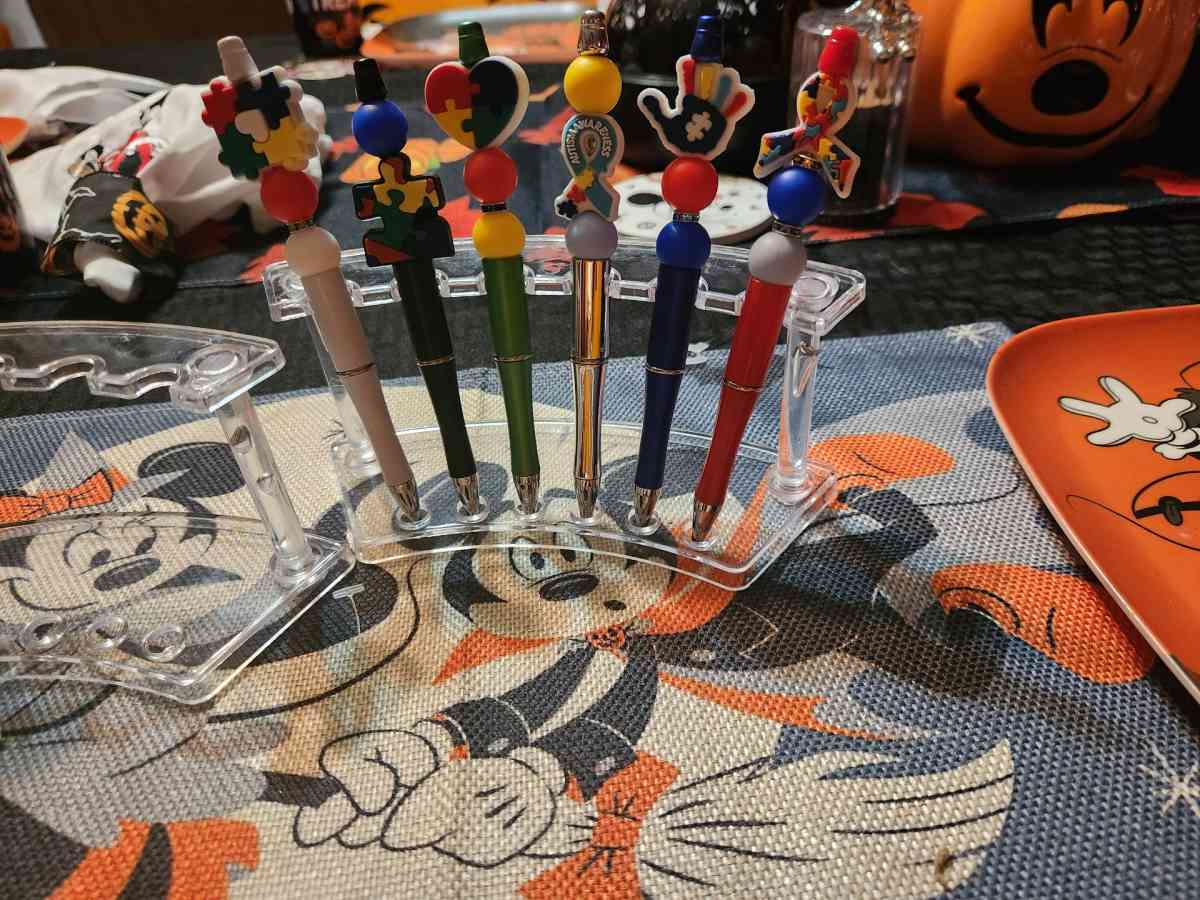 handmade beaded pens