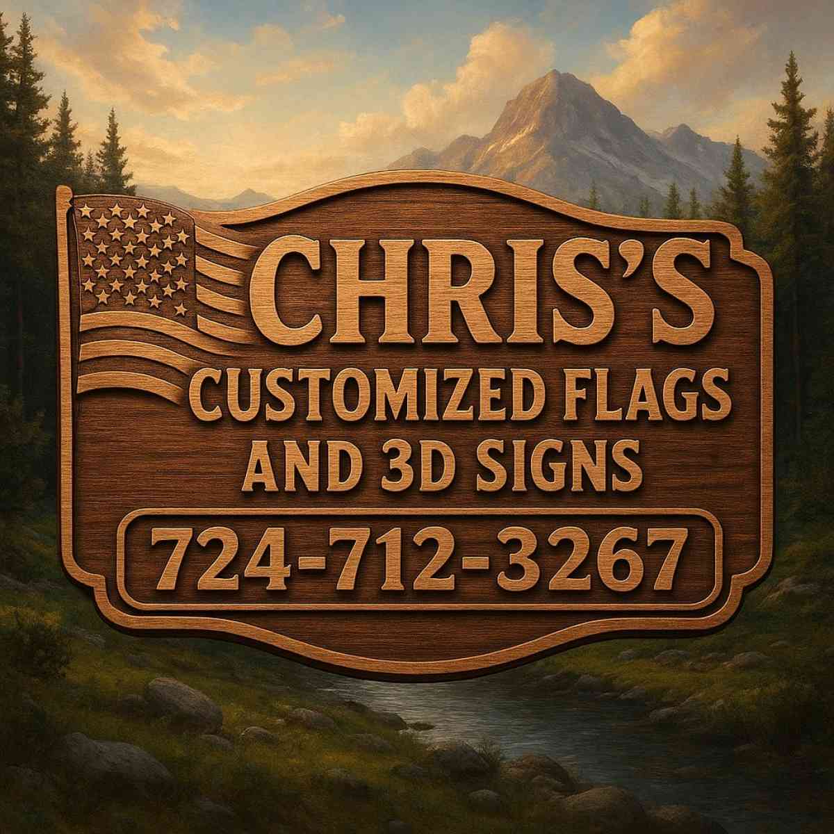 16x24 custom flags