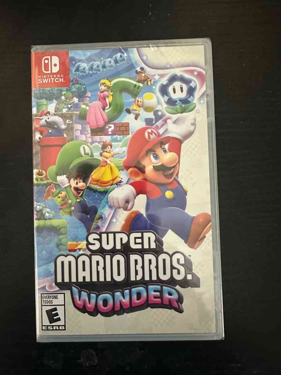 Nintendo Super Mario Bros Wonder  Red Green Blue - Oak Lawn, Illinois - FleaMarketBay
