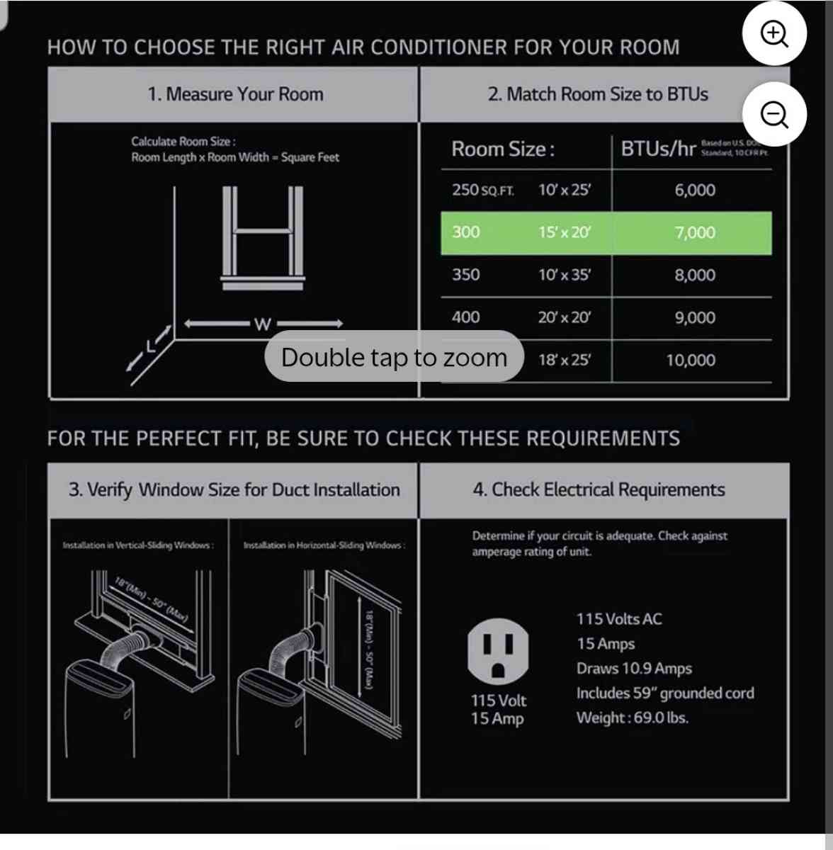 BTUs portable ac unit for sale - Tucson, Arizona - FleaMarketBay