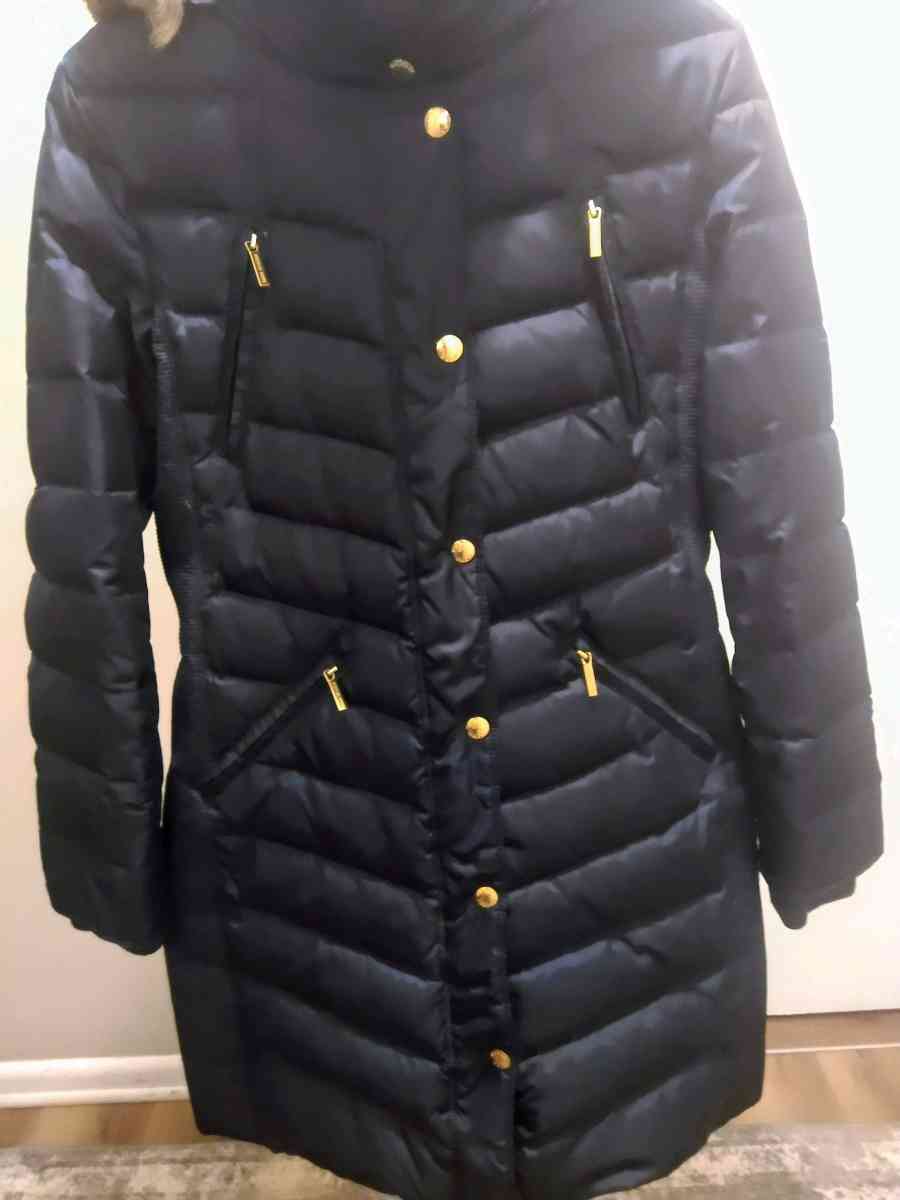 MICHAEL KORS Medium Dark Blue Winter Coat