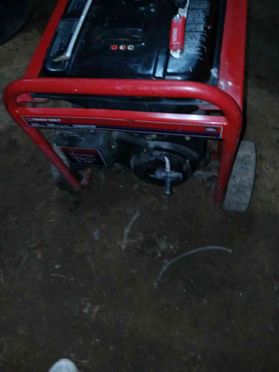 Troybilt generator