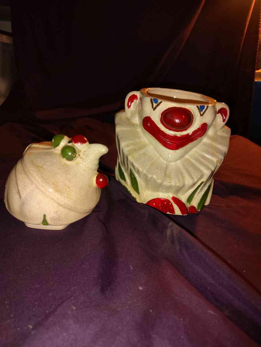 Antique McCoy cookie jar