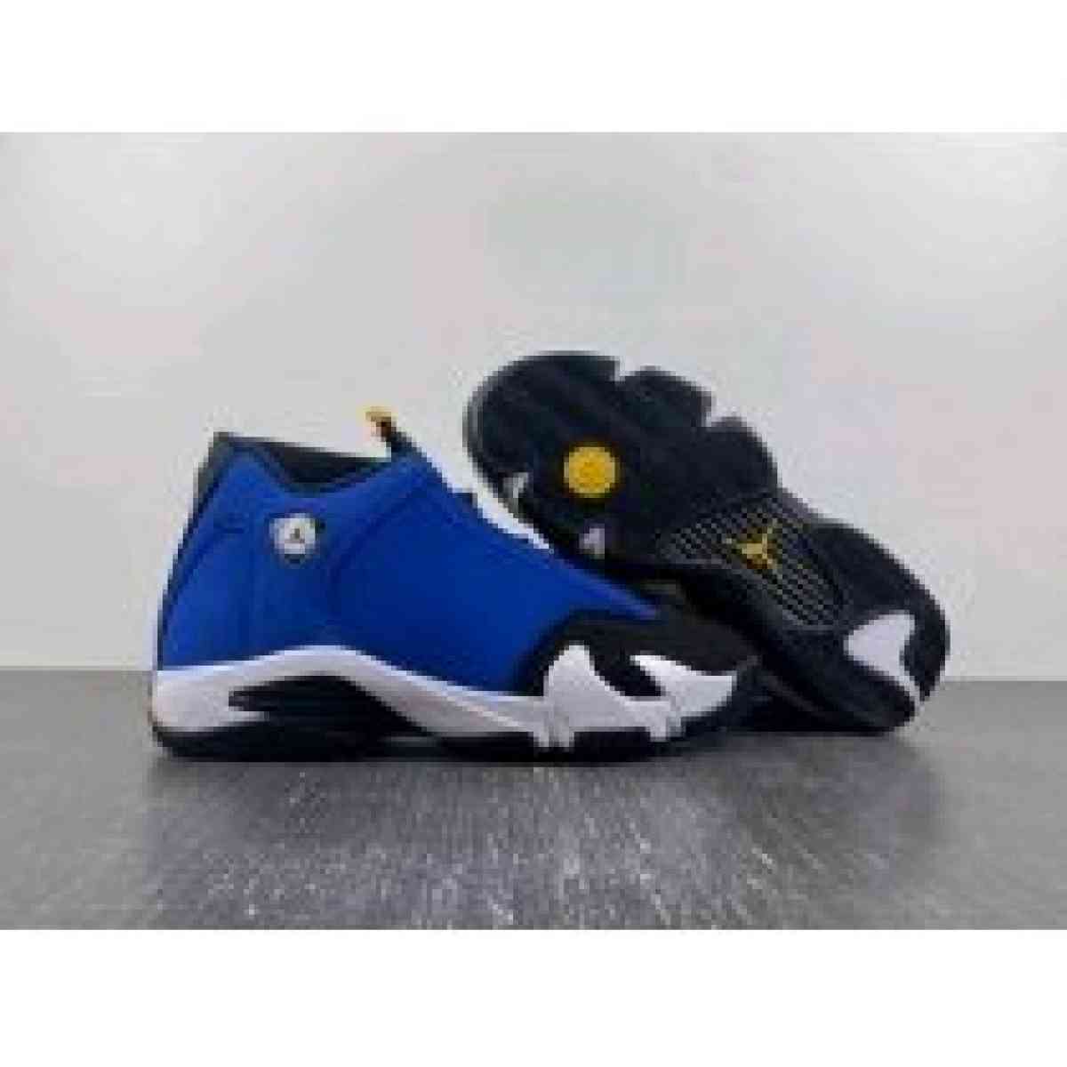 Jordan 14s size 11 3 different colors blue yellow white