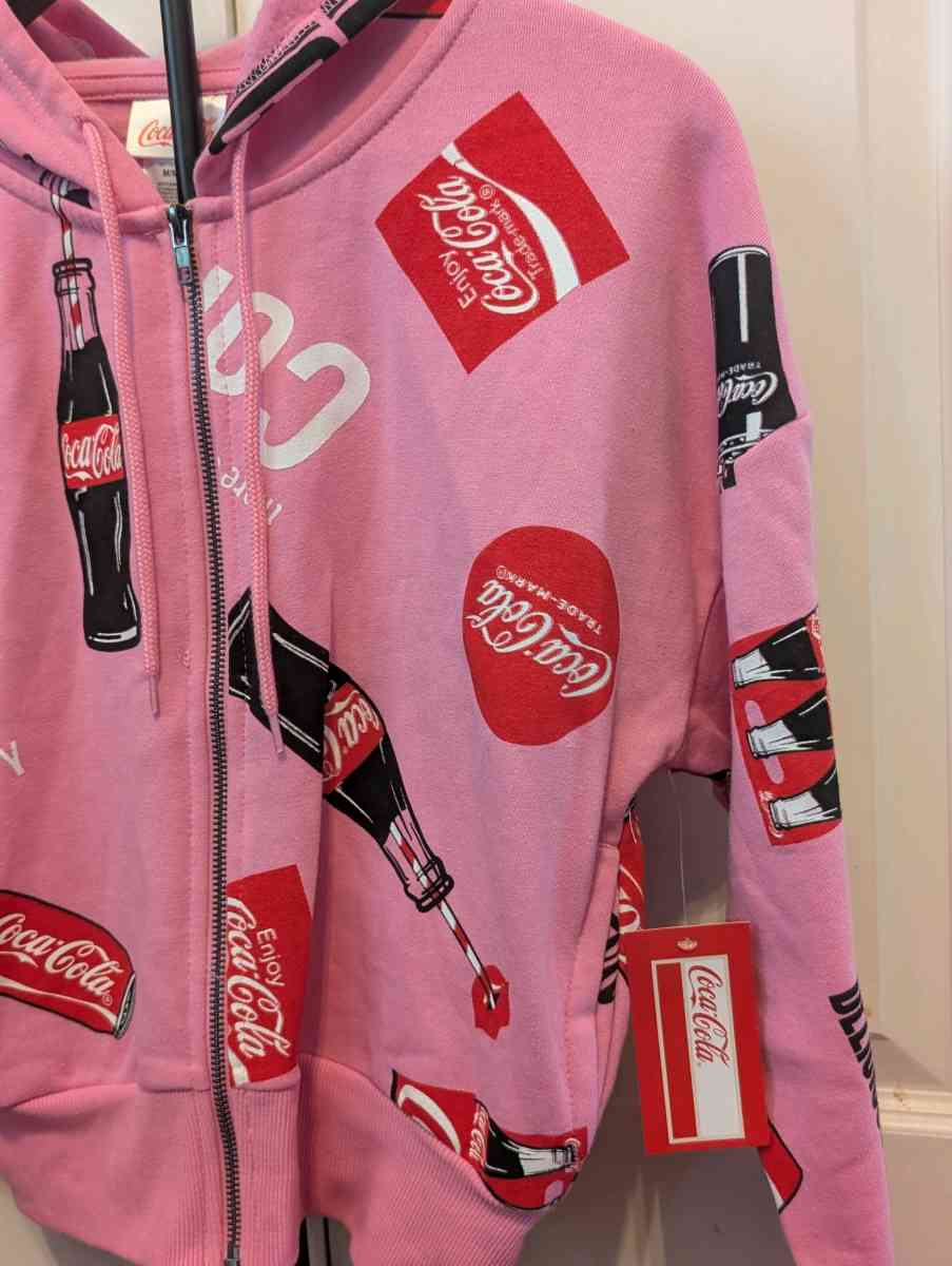 Pink CocaCola zip up