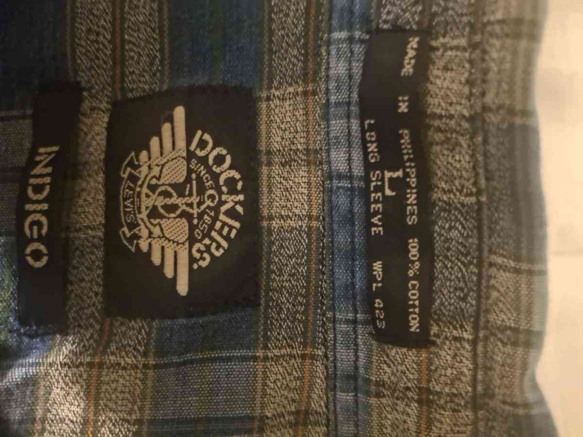 Dockers FlannelL - Syracuse, New York - FleaMarketBay