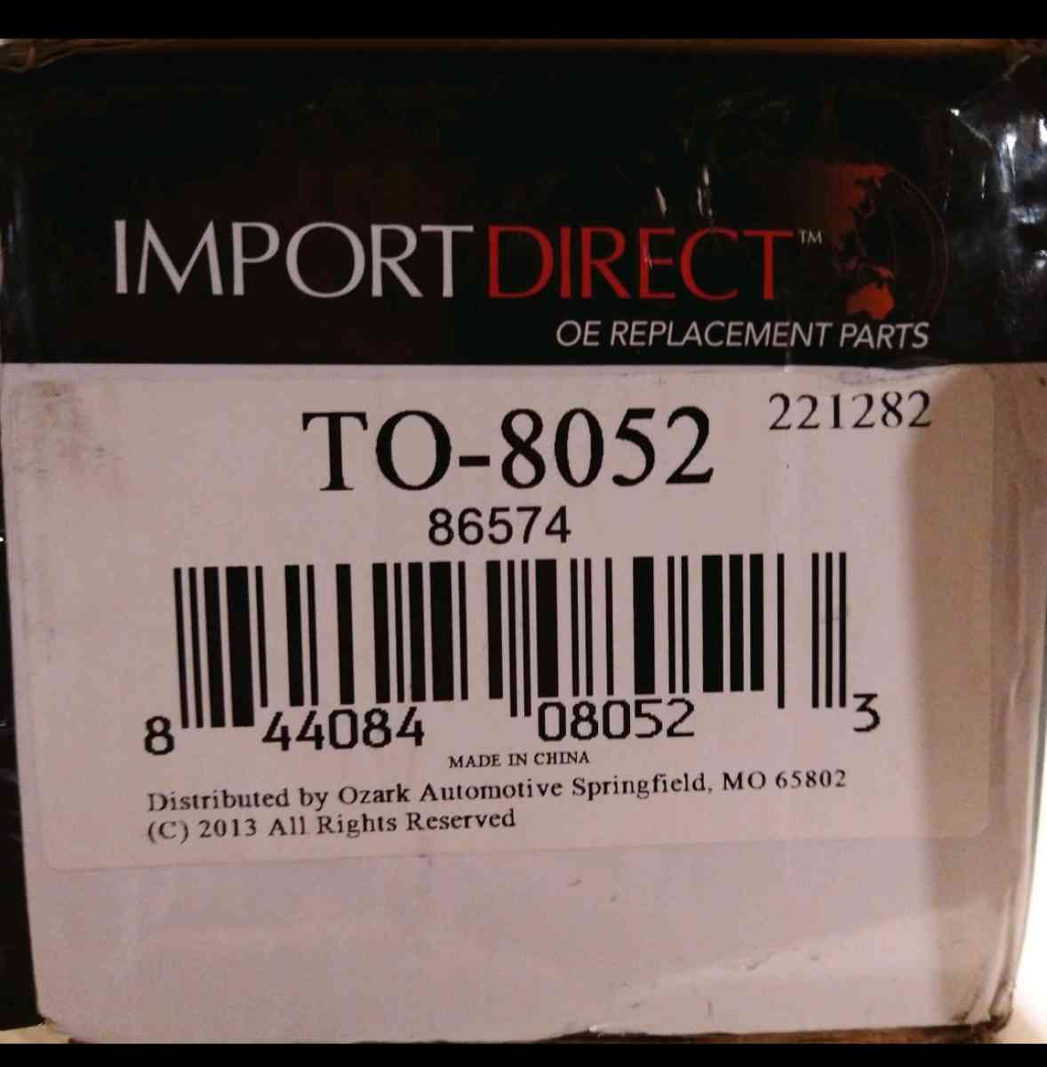 Import Direct drive axle 200309 Toyota and Lexus READ BELOW