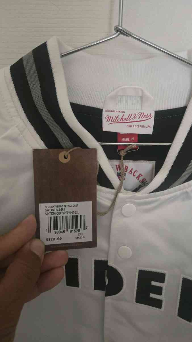 Mitchelle And Ness Raiders jacket AUTHENTIC