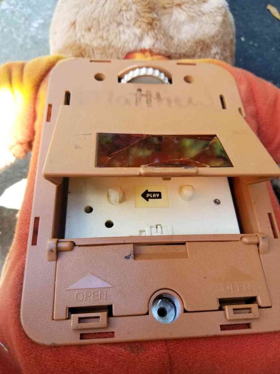 1984 1985 Teddy Ruxpin Bear