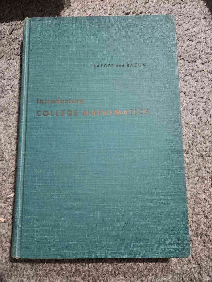 books for sale mathematics