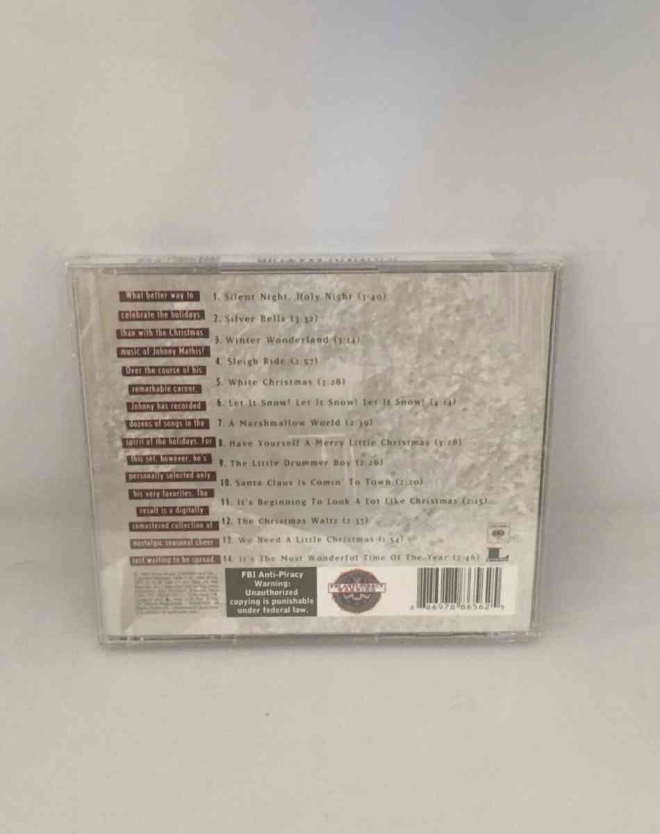 The Christmas Music Of Johnny Mathis A Personal Collection S