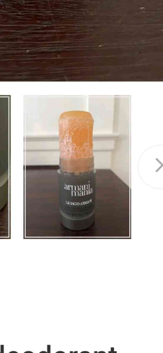 EXTREMELY RARE DISCONTINUED ARMANI MANIA DEODORANT STICK