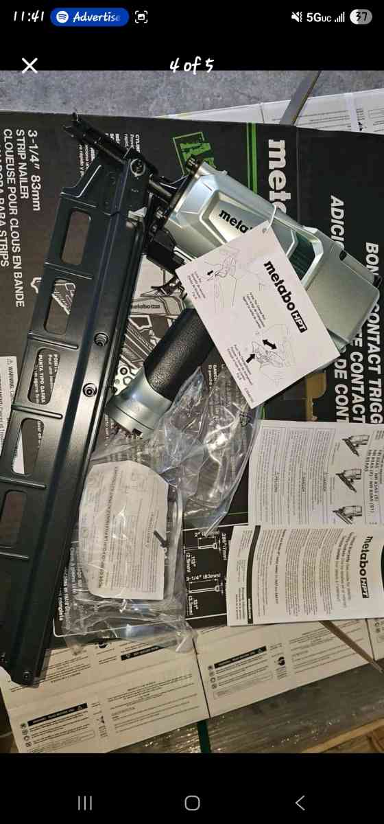 Metabo HPT Frame Nailer 3inch  NEW