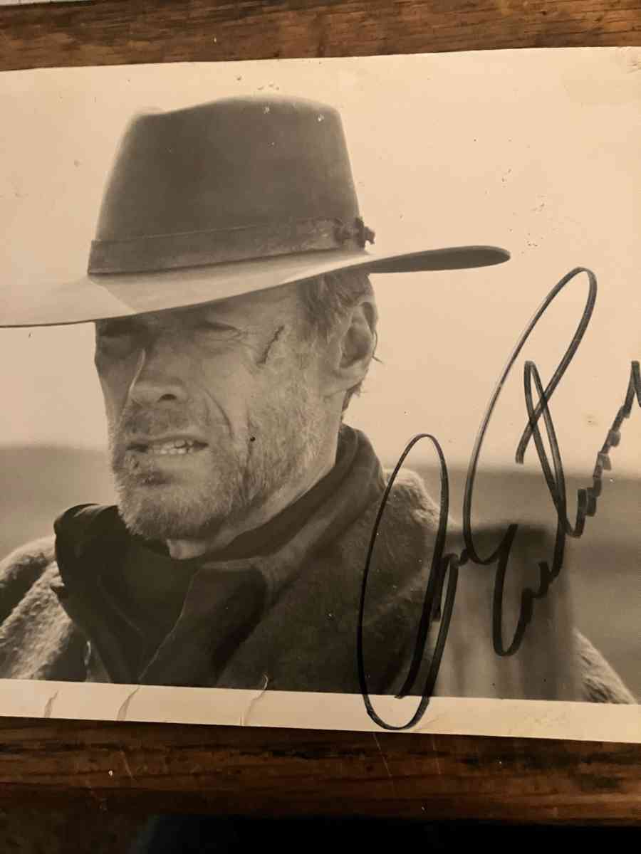 autograph client Eastwood real signature