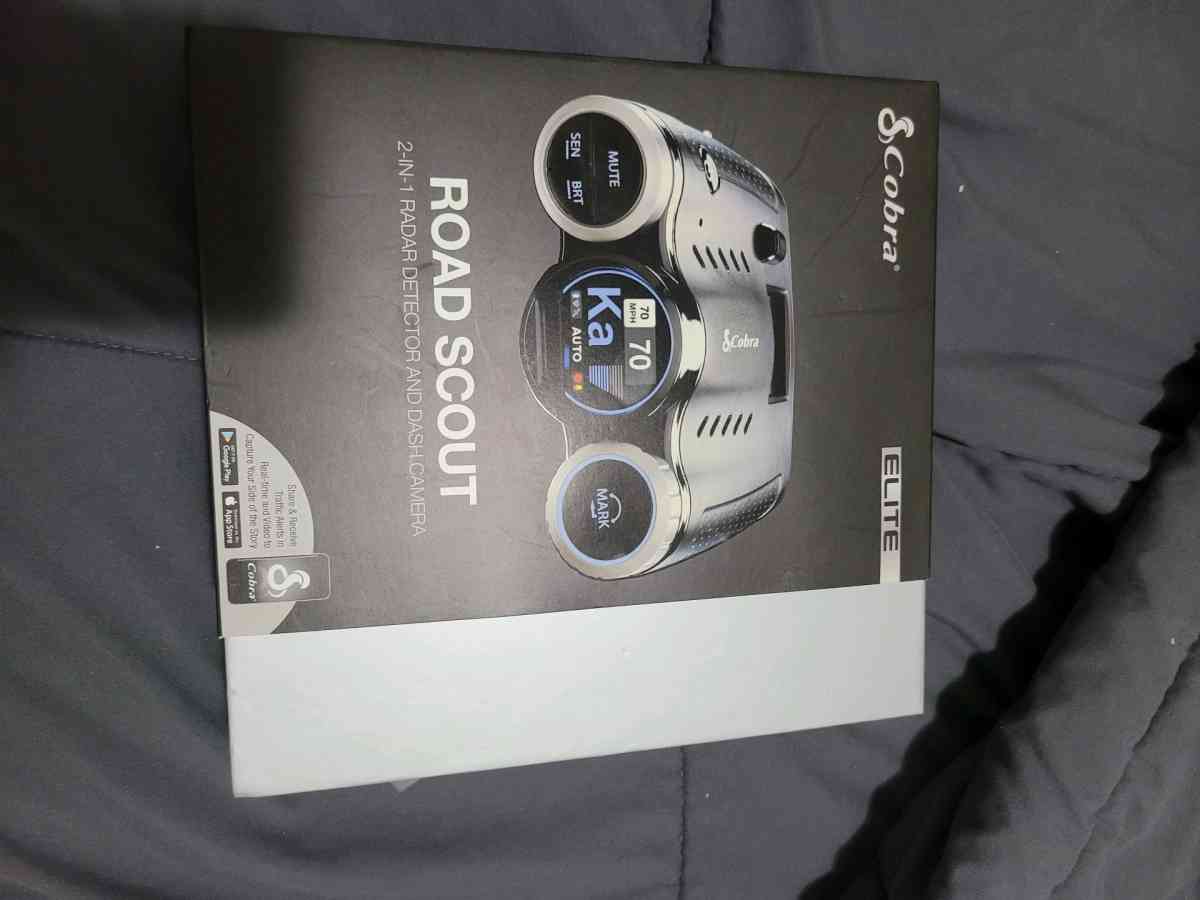 cobra  road scout radar detector and dash camera - Charlotte, North Carolina - FleaMarketBay