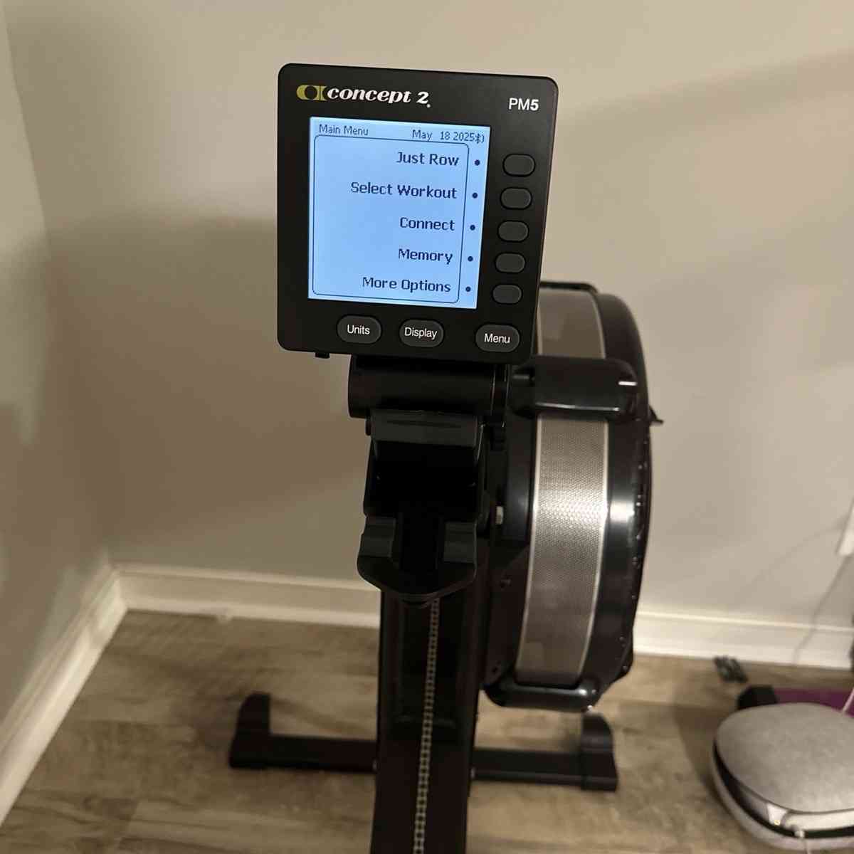 Concept2 Model E RowErg Indoor Rower Rowing Machine with PM5