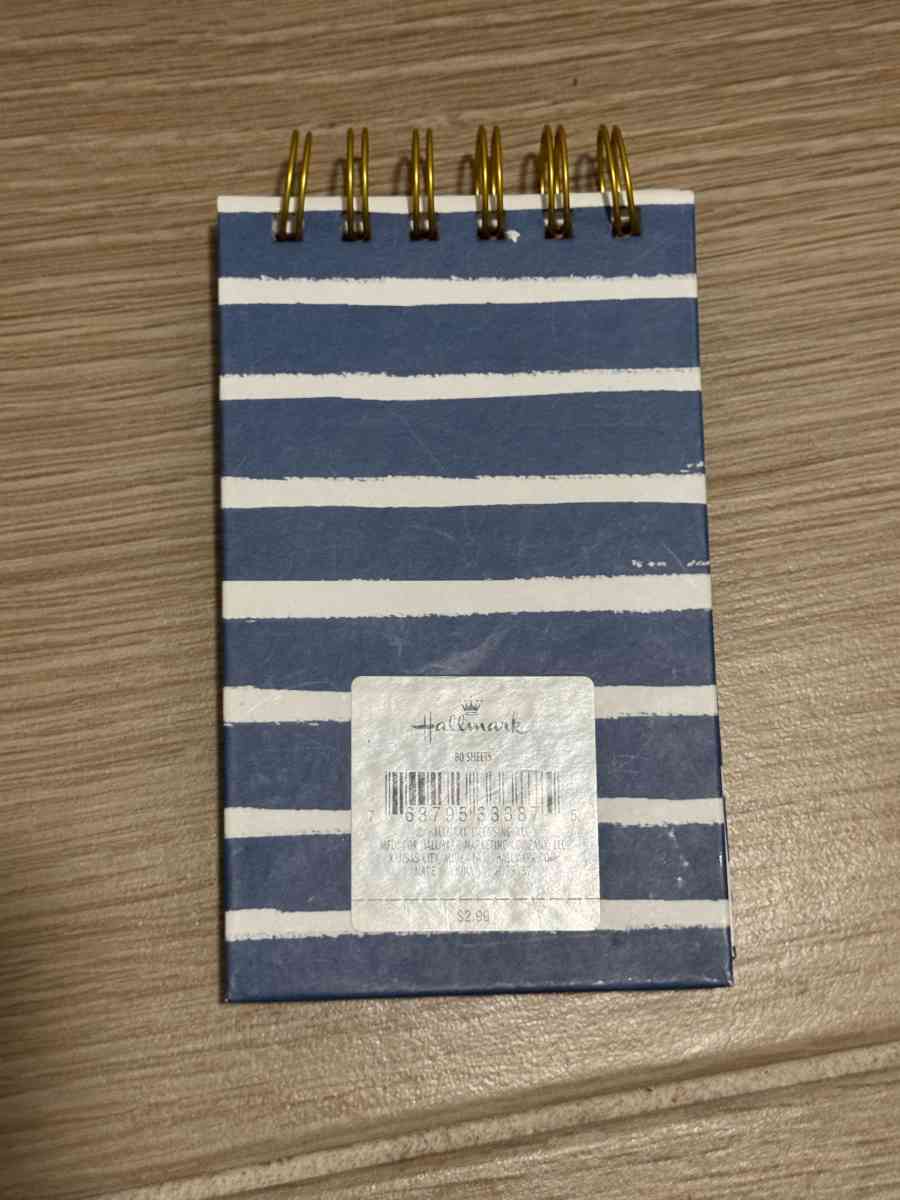 Striped Notepad
