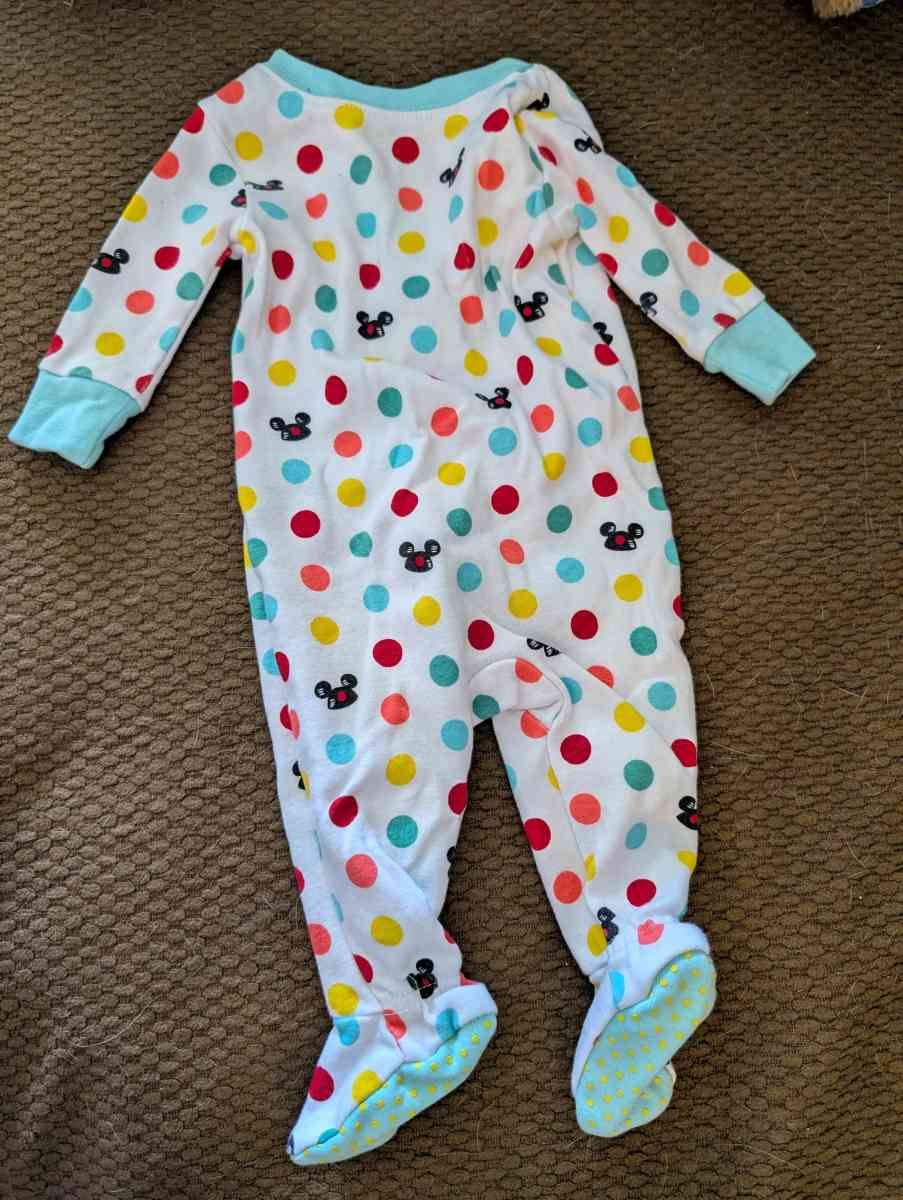 Disney baby sleepsuit with feet