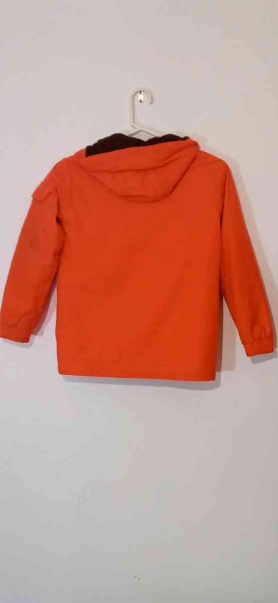 Youth Blaze Orange Insulated Bibs and Coat Medium