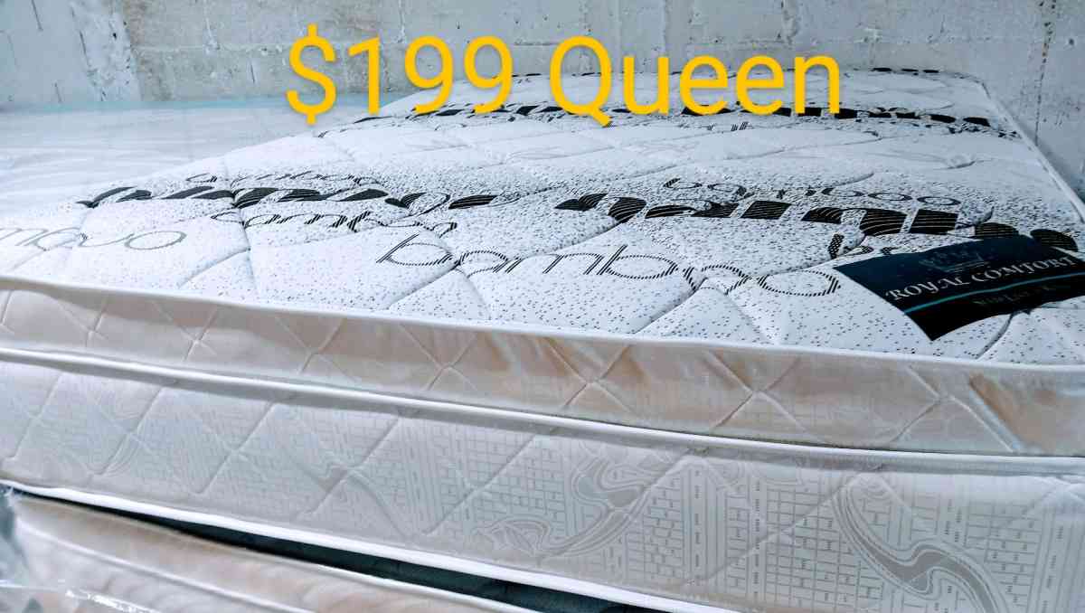 199 New Queen Mattress only Free Delivery Sameday - Miami, Florida - FleaMarketBay