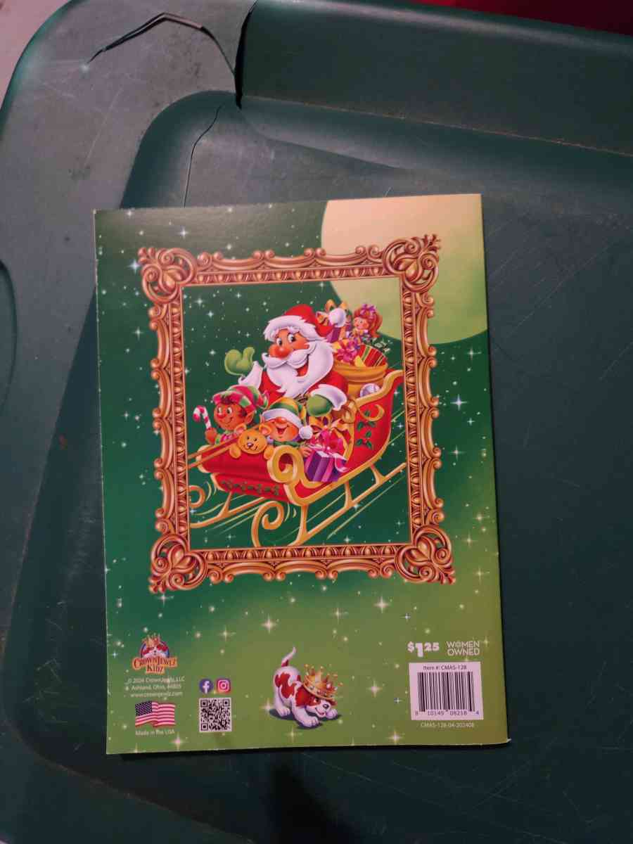 Holly Jolly activity and coloring book - Gary, Indiana - FleaMarketBay