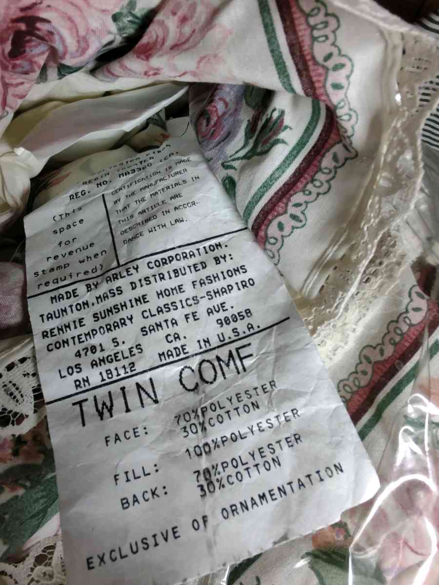 Twin Comforter