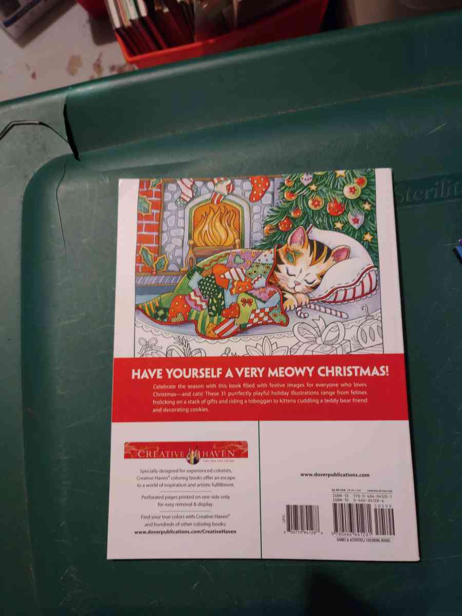 Christmas cats coloring book - Gary, Indiana - FleaMarketBay