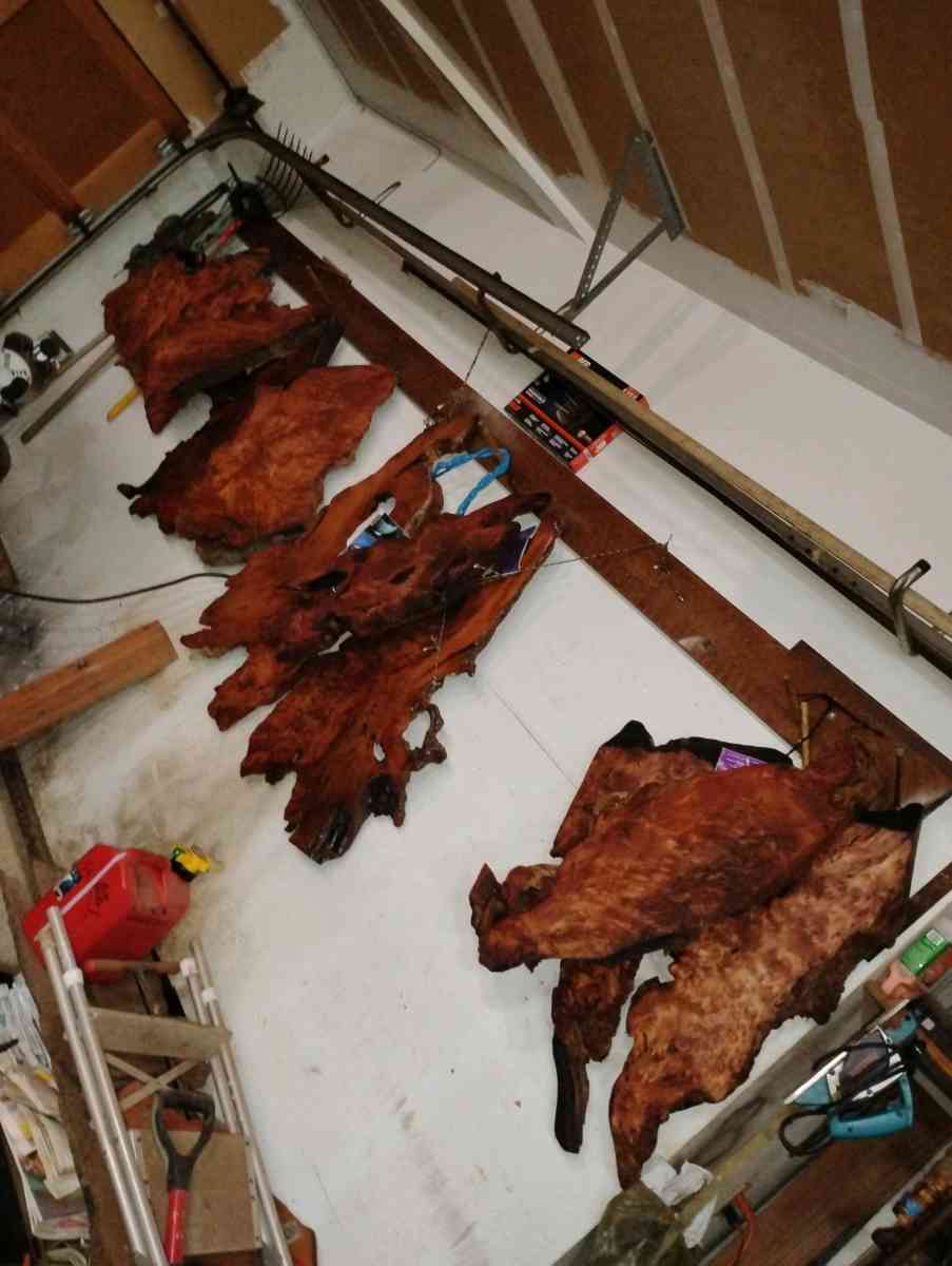 wonders from wood slabs redwood etc - Mendocino, California - FleaMarketBay