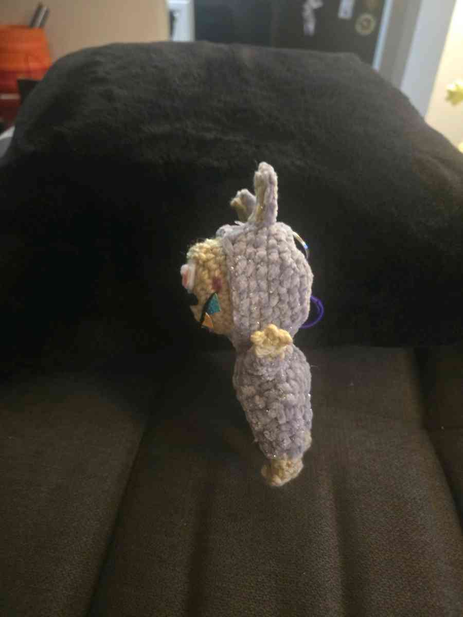 Crochet Mystery Stuffed Labubu Keychain - Laurel, Maryland - FleaMarketBay