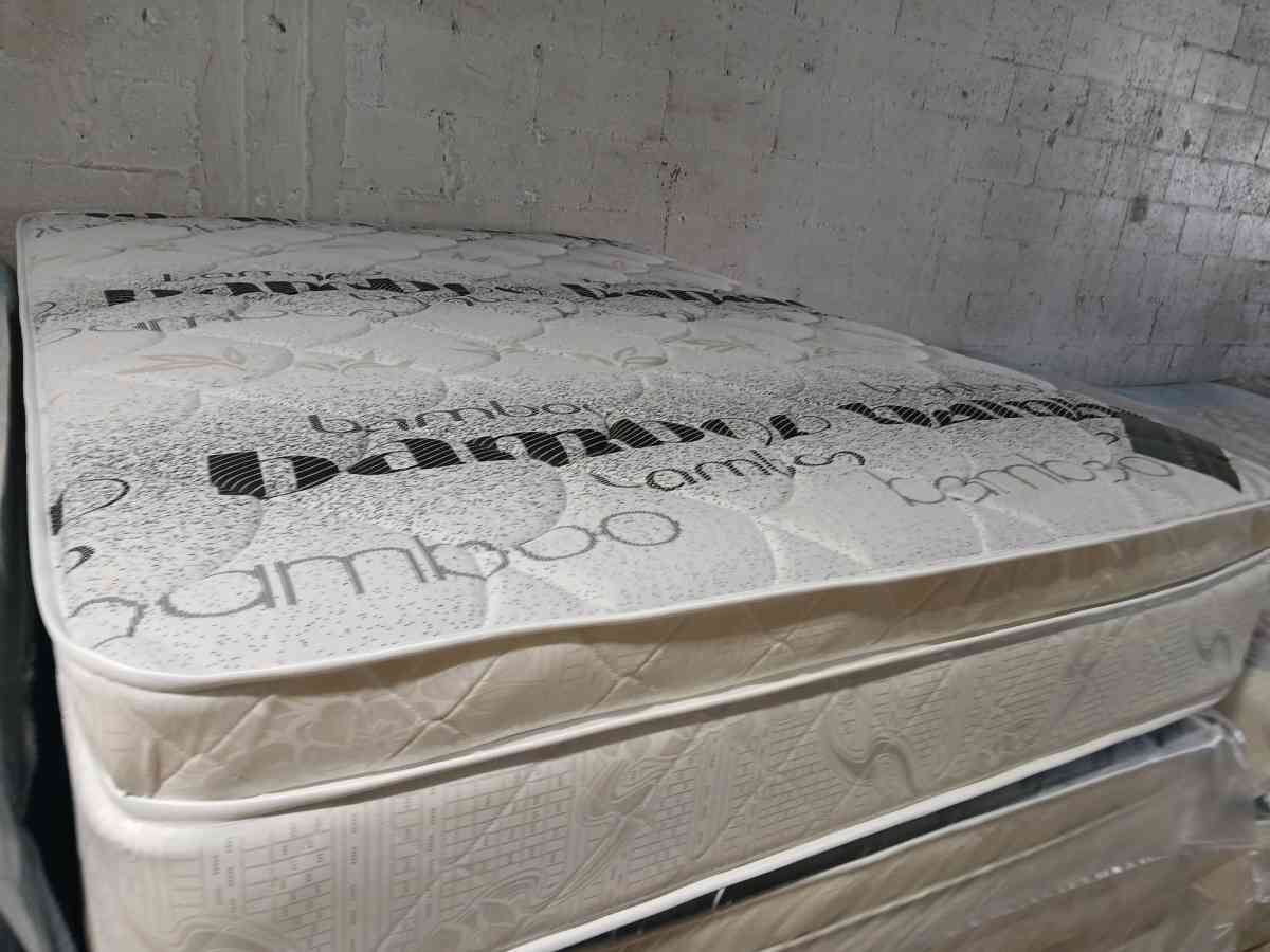 12 inches thick Queen Pillow Top Mattress Only Brand New - Miami, Florida - FleaMarketBay